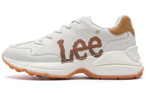 Дышащие низкие массивные кроссовки для увеличения роста для мужчин Lee, Beige