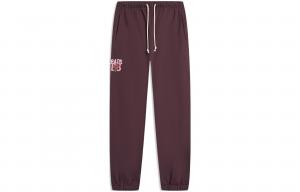 Лининг Повседневные брюки Мужские Глубокий матовый красный, Глубокий пурпурно-красный