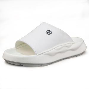 Devanro Слипоны мужские Stitching Slide белые, цвет White