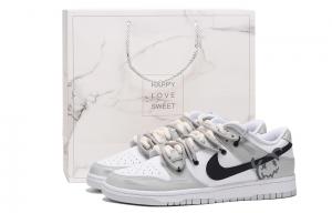 Кроссовки Nike Dunk Skateboard Shoes Men Low-Top White