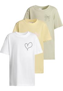 Рубашка Urban Classics, цвет Yellow/Pastel green/White