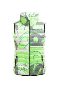 Soccx Жилет в неоново-зеленом цвете