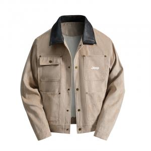 Куртка Unisex Lapel Moderate Jeep, хаки