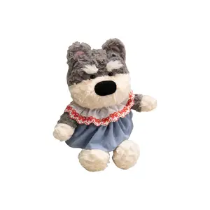 Мягкая и милая плюшевая игрушка бегущий вест хайленд терьер высота 45см Bitter purchase