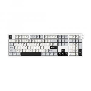 Игровая клавиатура VGN V108, английская раскладка, белый/черный