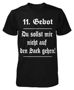 Футболка 11-я заповедь Louis, черный