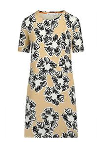 Платье из джерси MIT BLÜTEN PRINT Bicalla, бежевый