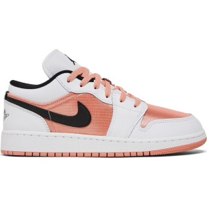 Кроссовки Air Jordan 1 Low GS Light Madder Root, розовый