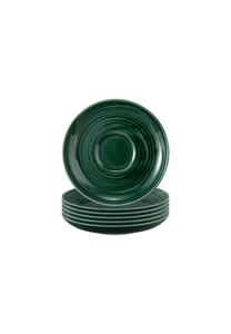 Зелёные чайные подставки Terra ø 13,5 см 6 шт Seltmann Weiden
