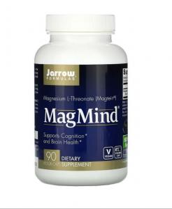Магний MagMind, 90 вегетарианских капсул, Jarrow Formulas