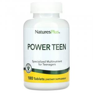 Мультивитамины для подростков NaturesPlus Power Teen, 180 таблеток