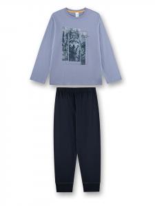 Sanetta Пижама светло-голубого/темно-голубого цвета