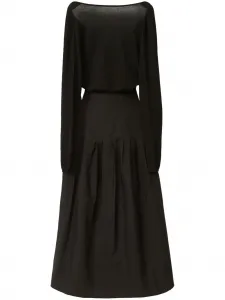 Расклешенное платье Fabiana Filippi, черный