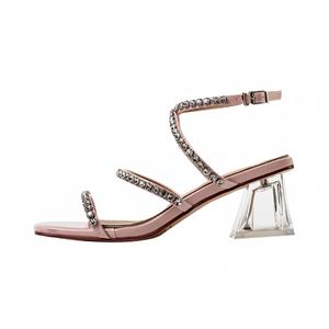 Сандалии с одним ремешком женские Xingdiman, Silver