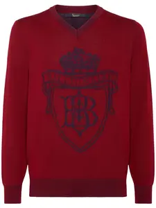 Шерстяной пуловер Billionaire, красный