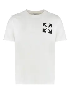 Футболка с логотипом Arrow OFF-WHITE, белый