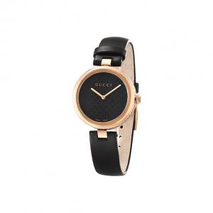 GUCCI Часы Diamantissima Collection Wrist Watch Quartz Movement Leather Strap Black Dial Women's Watch