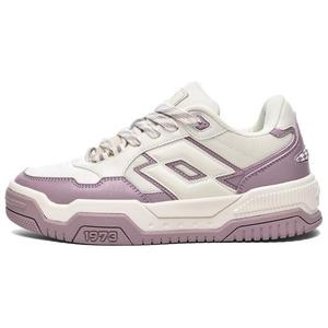 LOTTO Низкие, износостойкие, противоскользящие, женские, кроссовки для скейтбординга, бежево-фиолетовые