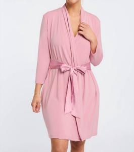 Знаковый халат в оттенке розовый нектар Fleur't