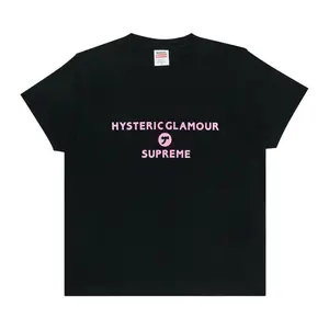 Футболка Supreme x HYSTERIC GLAMOUR Baby Tee, Black