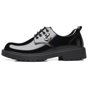 Мужские повседневные туфли KJ-551 Black со скрытой платформой, цвет KJ-551 Black Hidden Wedge