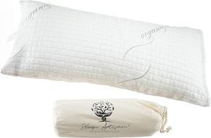 Sleep Artisan Подушка из латекса Talalay со съемным чехлом для поддержки спины и шеи Natural