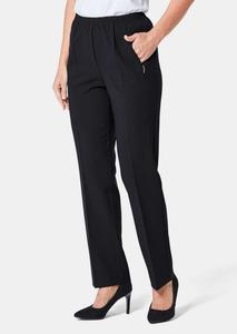 Тканевые брюки GOLDNER Reiseschlupf LOUISA, черный