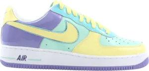 Кроссовки Nike Air Force 1 Premium 'Easter Egg', зеленый