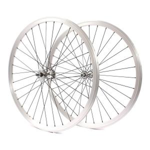 КОЛЕСНАЯ КОМПЛЕКТ FIXIE 28" СЕРЕБРЯНЫЕ ХЕБИКЕС KHEBIKES, серебро