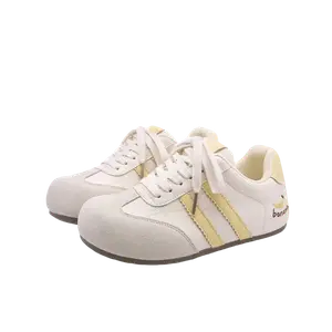 Низкие женские скейтерские кеды JimiXiong, желтый