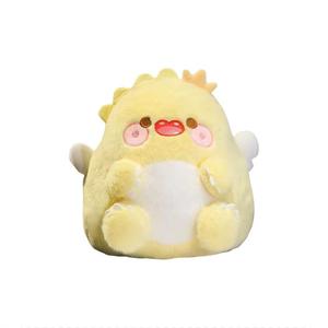 Плюшевая игрушка маленький динозавр Macaron Color высота 30см OUYIN