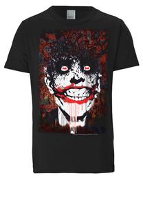 Классическая футболка LOGOSHIRT Shirt Batman - Joker Bats Graffiti, черный