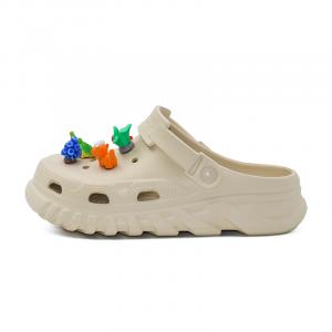 OUBT Морская тематика, 3D-эффект, коллекция Animal, клоги Unisex Khaki