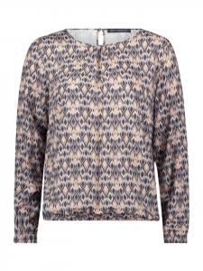 Блузка с длинными рукавами, серо-бежевого цвета Betty Barclay