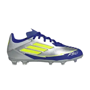 Бутсы adidas Messi Adizero F50 League FG MG K 'La Vida Rapida Pack', серебряный