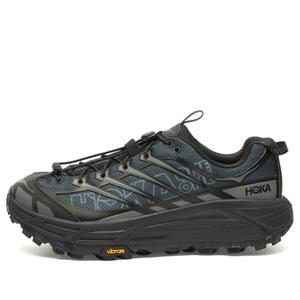 Кроссовки U mafate Three2 с надписью Hoka One One, черный & outer orbit