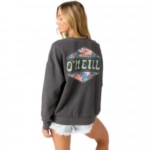 Женская толстовка Solis с круглым вырезом O'Neill, Washed Black