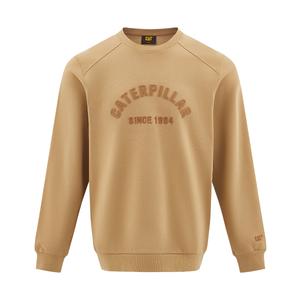 Свитшот мужской CAT, темный хаки