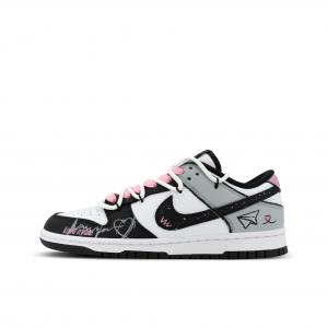 Nike Кроссовки для скейтбординга Dunk Gorilla Mischief XJDD Love Rhythm Low top, унисекс, черный и серый
