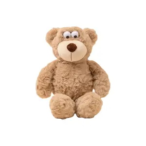 Плюшевая кукла Eyes Bear высотой 35см/45см MIC RABBIT, коричневый