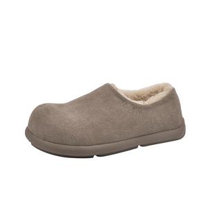 CHERRY&KALIKA Термостойкие противоскользящие утепленные амортизирующие устойчивые к истиранию женские полусапожки для снега серые, цвет Gray