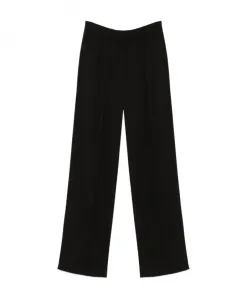 Широкие брюки Sportmax, черный