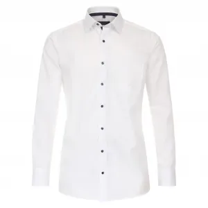 Деловая рубашка CASAMODA "Деловая рубашка CASAMODA однотонная", белый