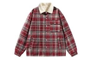 Paddy Julia Куртка Unisex, Red 2161 (Thickened and Fleece-Lined)