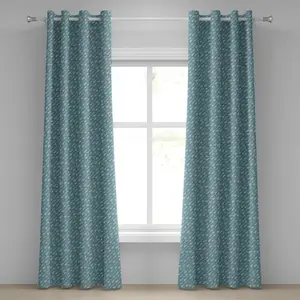 Штора на люверсах ABAKUHAUS Стрела, симпатичный этнический ретро-иллюстрация стрелы в винтажных тонах с элементами ацтекского племени, декоративная двухпанельная штора, 280 см x 175 см, бирюзовый бежевый Abakuhaus