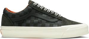 Кеды Vans Porter-Yoshida & Co. x OG Old Skool LX Green Floral Checkerboard, зеленый