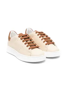 Кожаные кроссовки Colorichiari, нейтральный