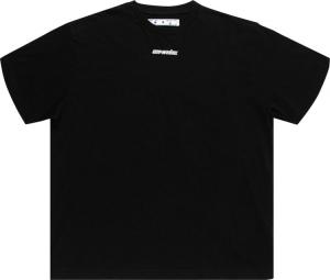 Футболка Off-White Marker Short-Sleeve Over Tee 'Black/Blue', черный