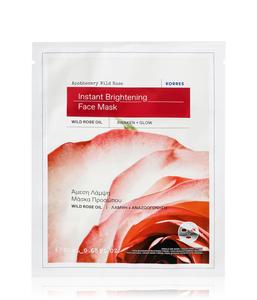 Тканевая маска KORRES Apothecary Wild Rose strahlende Haut mit Sofort-Effekt, 20 ml