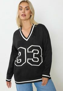 Джемпер Yours Clothing Jumper, Black